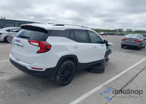 2024 GMC Terrain Fwd Slt from USA, damaged, VIN 3GKALPEG5RL384887